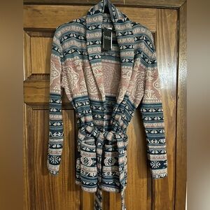 Lauren Ralph Lauren Multicolor Patterned Cardigan